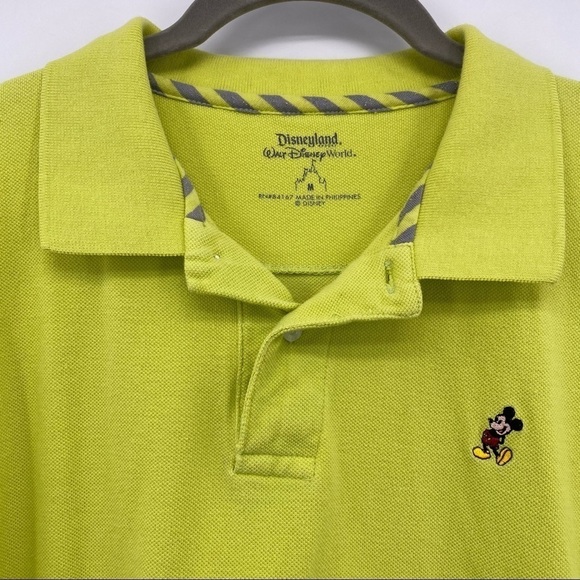 Disney Parks Mickey Mouse Embroidered Polo Shirt Men’s Size Medium - Picture 4 of 11